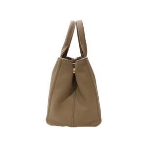 Prada card Brown strap shoulder classic bag Canvas Tabacco Canapa Handbag